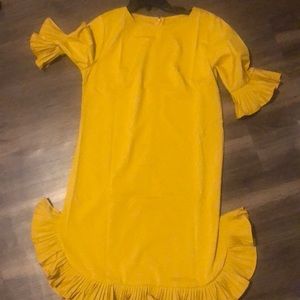 Mustard dress